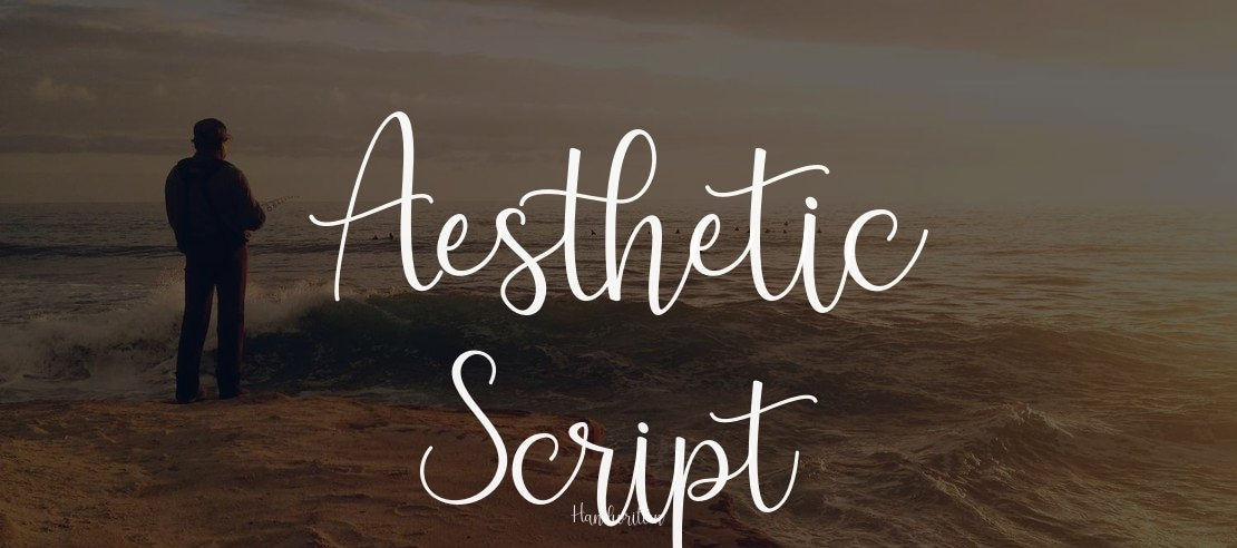 Aesthetic Script Font
