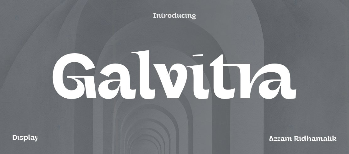 Galvitra Font