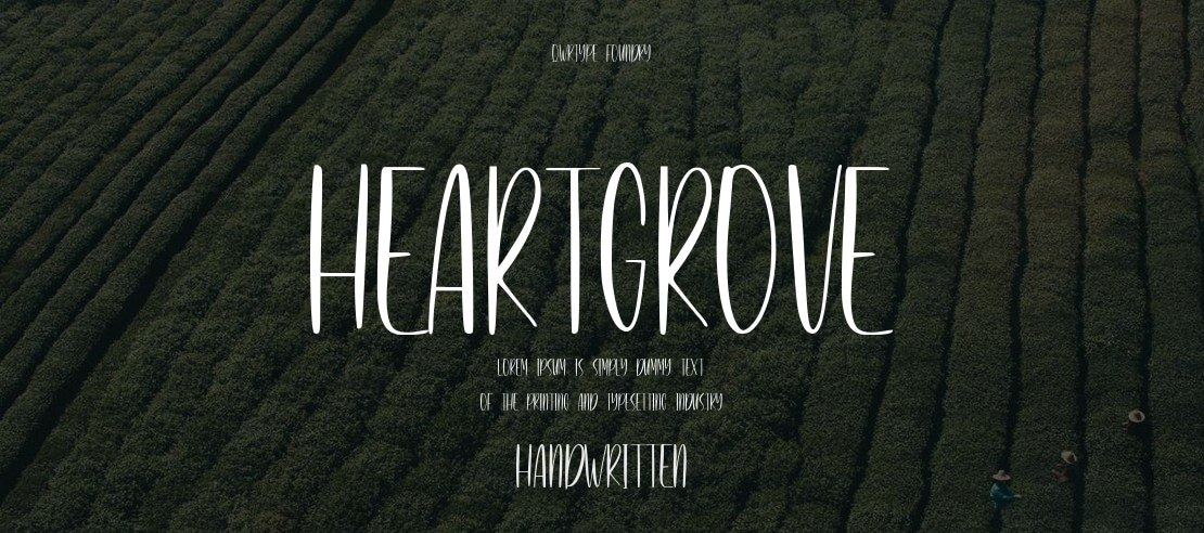 Heartgrove Font