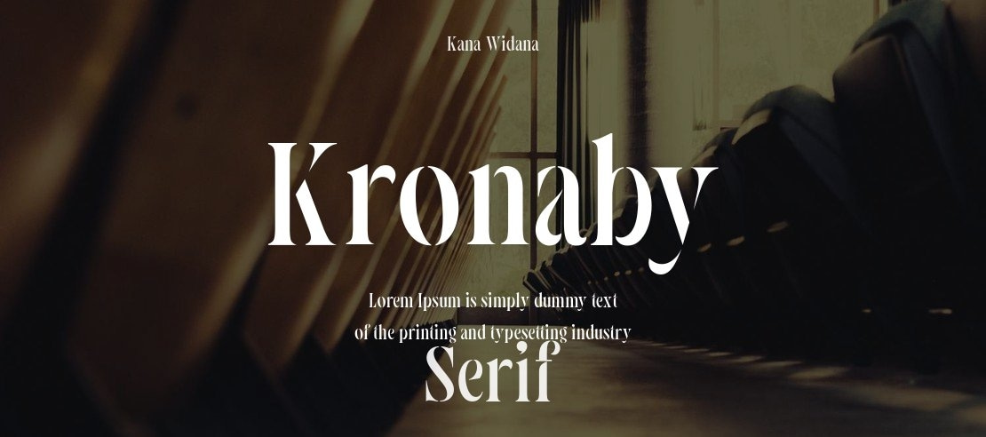 Kronaby Font