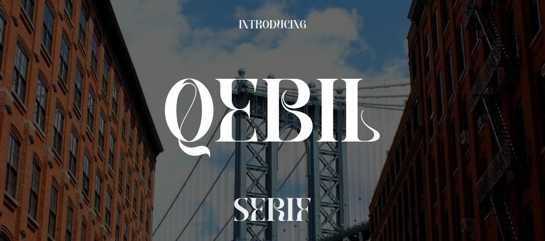 QEBIL Font