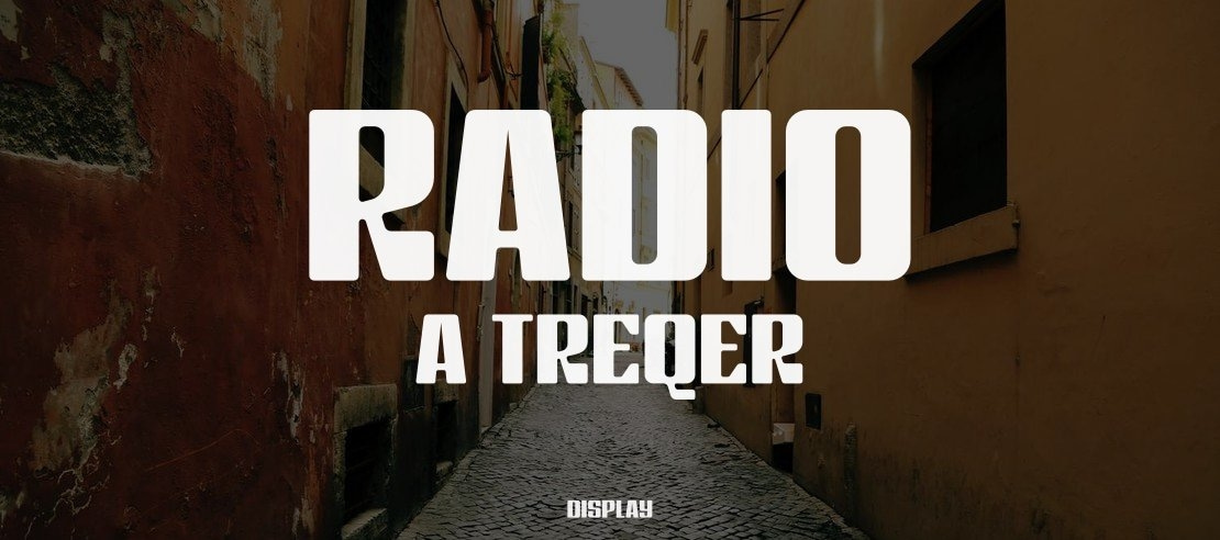 RADIO A TREQER Font