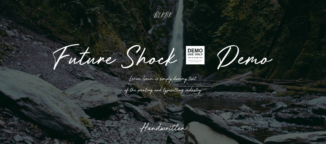 Future Shock - Demo Font