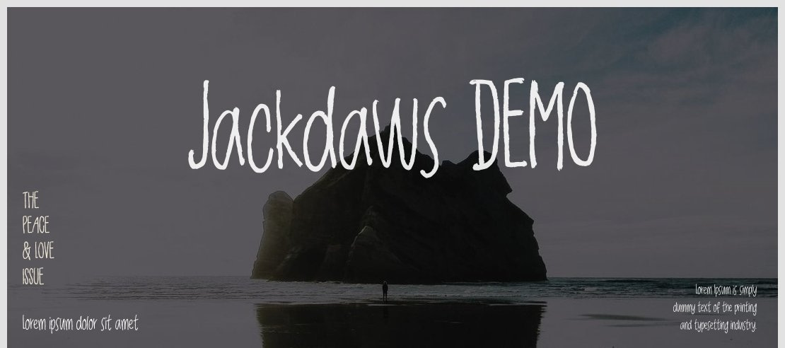 Jackdaws DEMO Font