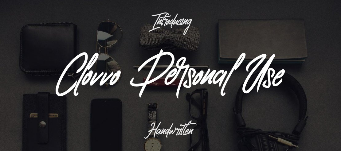 Clovvo Personal Use Font