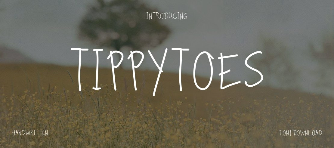TippyToes Font Family