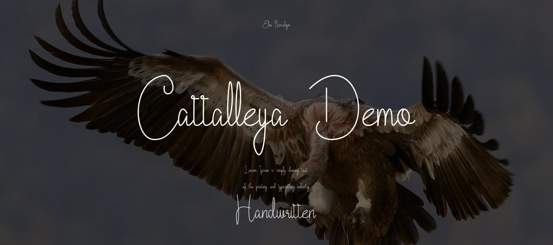 Cattalleya Demo Font