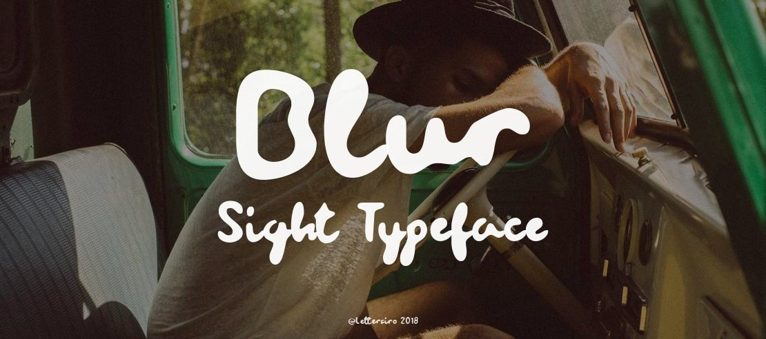 Blur Sight Font