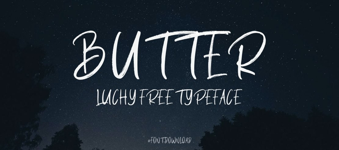 Butter Luchy Free Font
