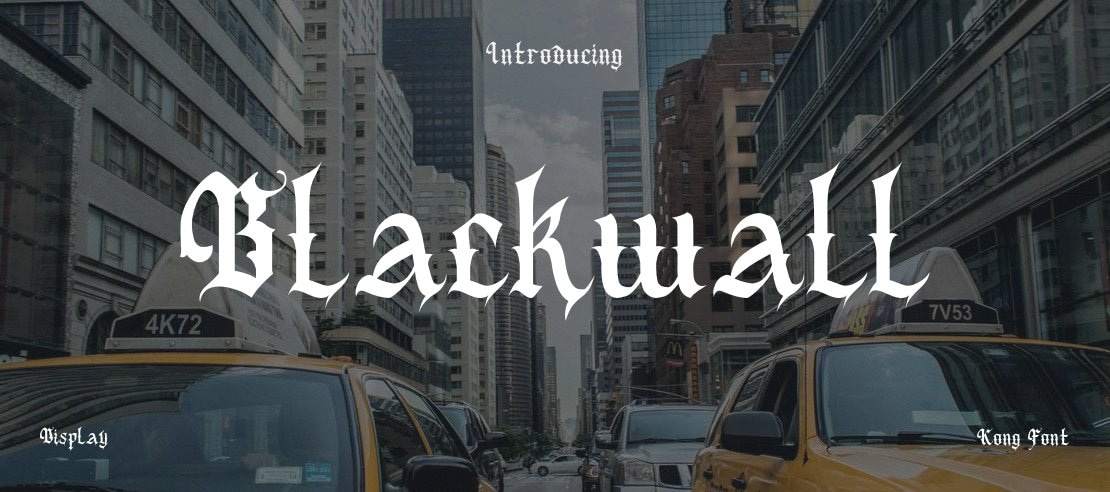 Blackwall Font