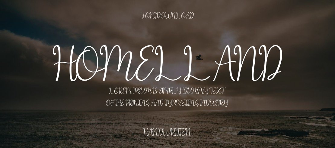 Homelland Font