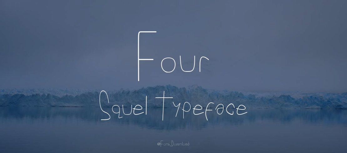 Four Squel Font