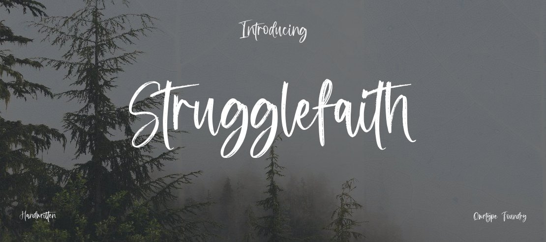 Strugglefaith Font