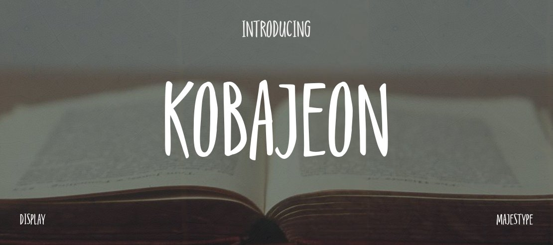 Kobajeon Font