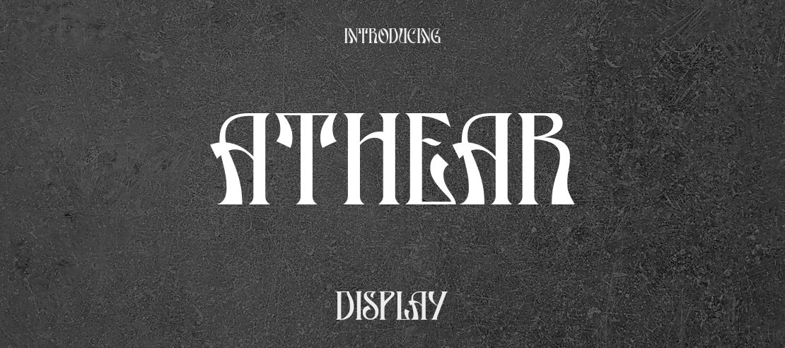 ATHEAR Font