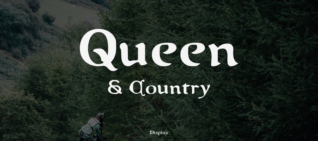 Queen & Country Font Family