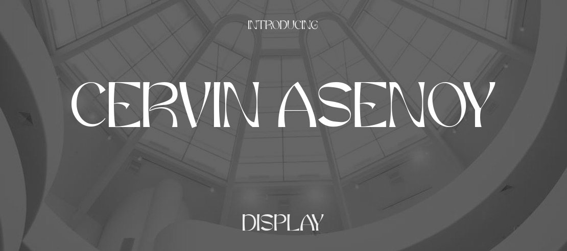 Cervin Asenoy Font