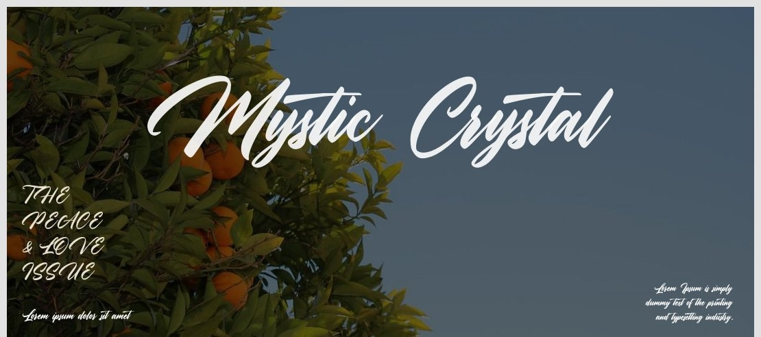 Mystic Crystal Font