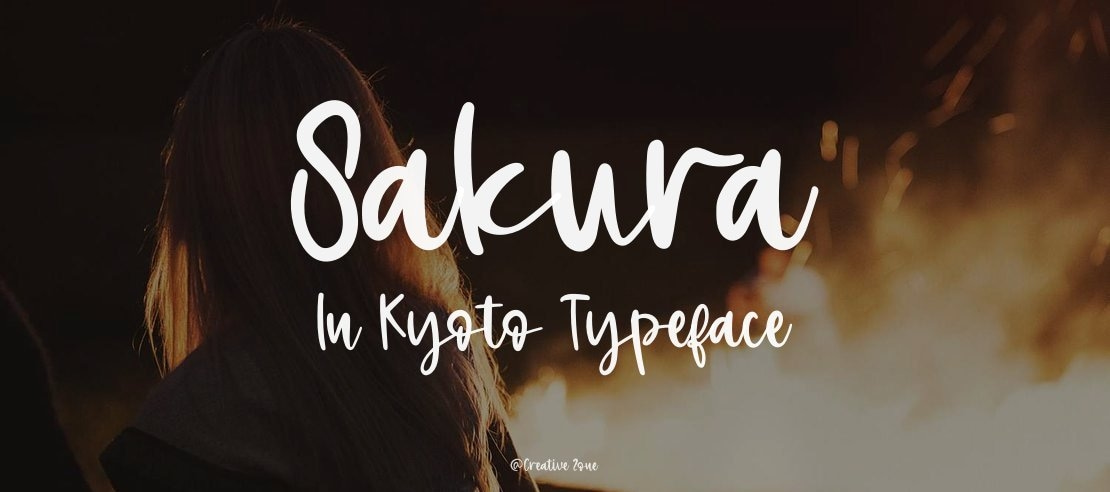 Sakura In Kyoto Font