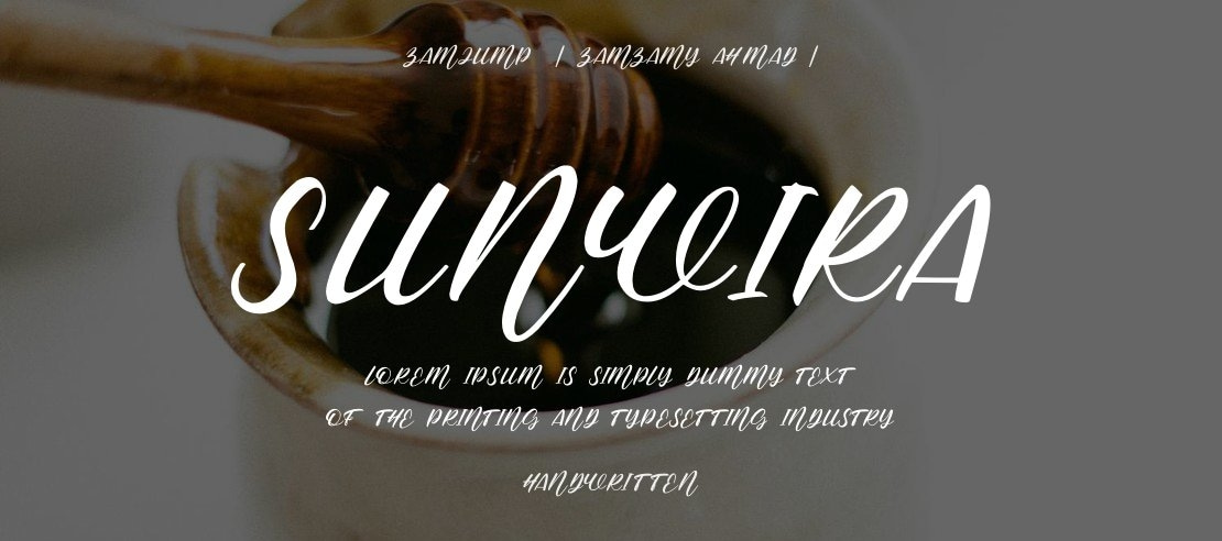 Sunwira Font