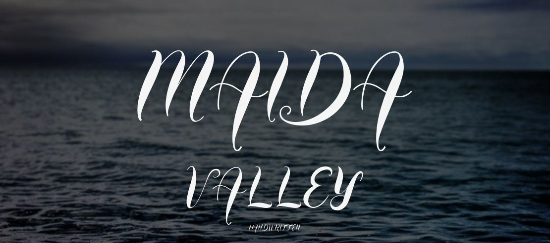 Maida Valley Font