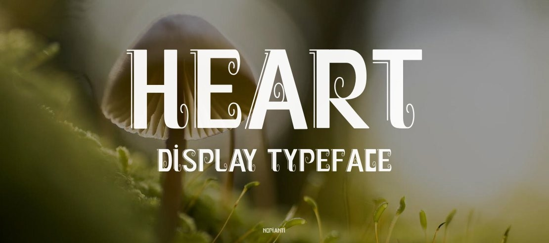 Heart Display Font