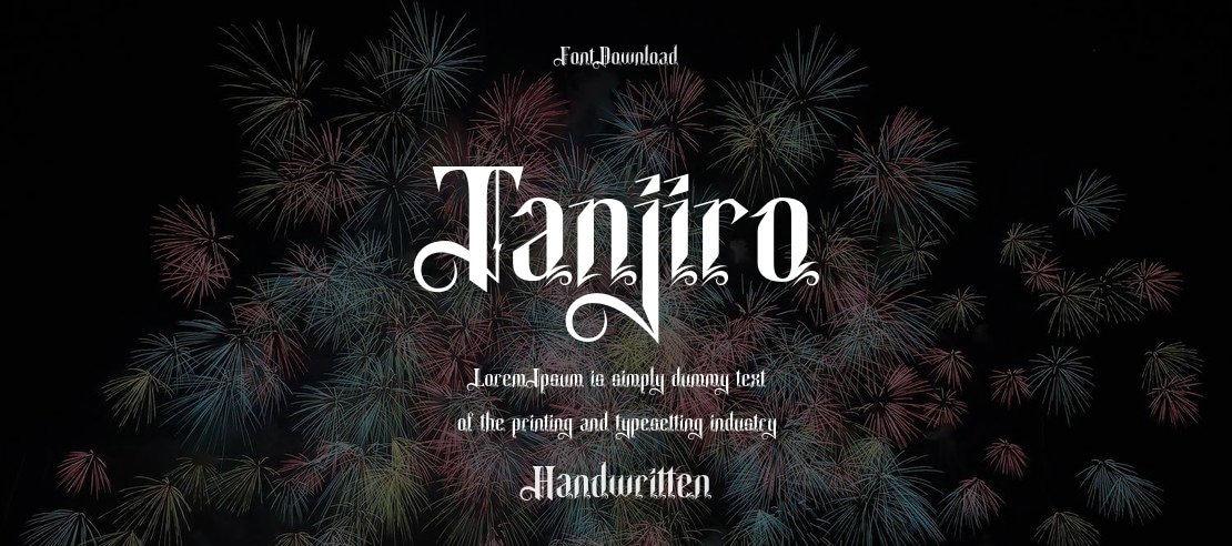 Tanjiro Font