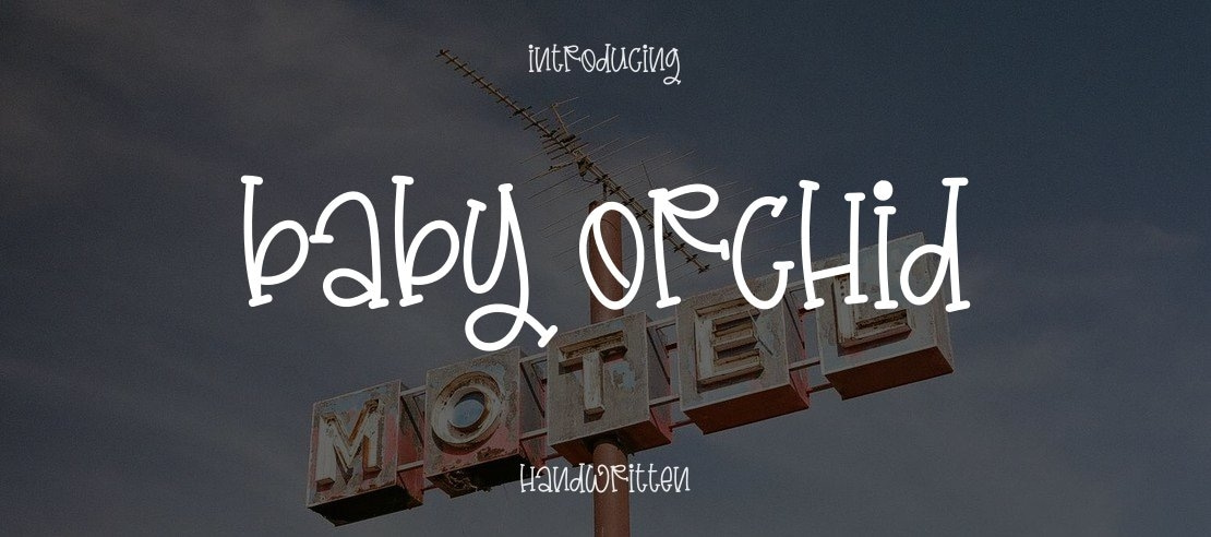 Baby Orchid Font