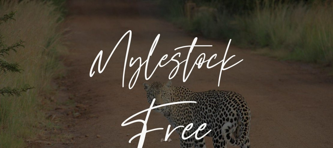 Mylestock Free Font