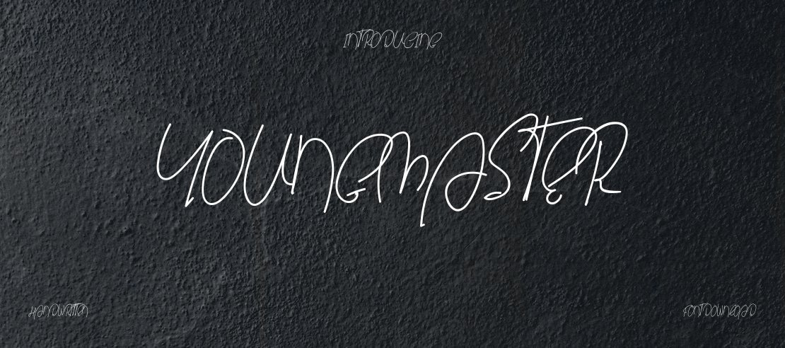 YoungMaster Font