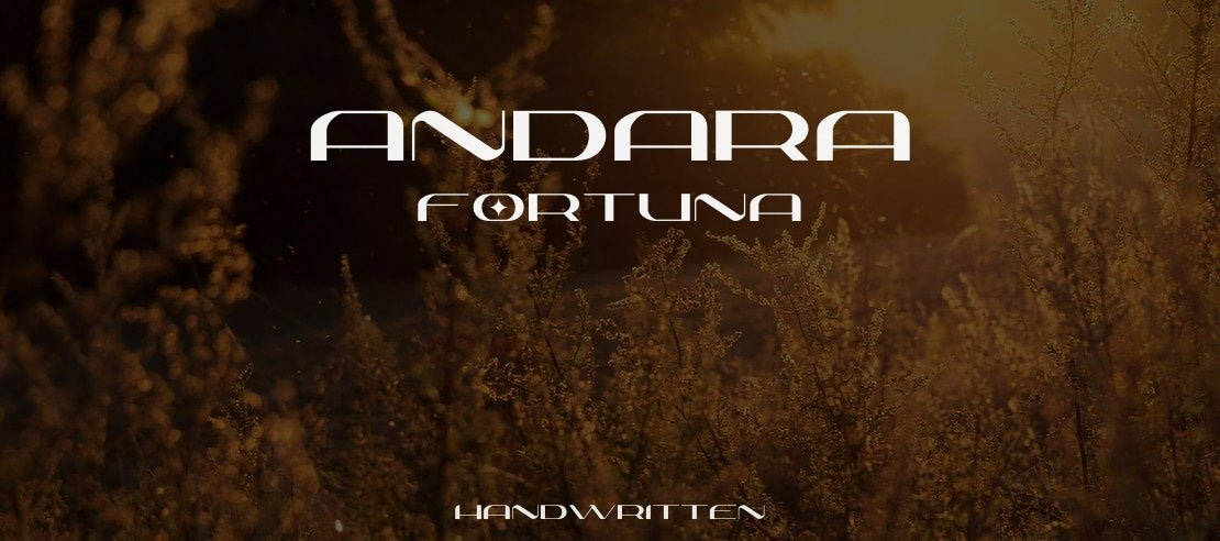 ANDARA FORTUNA Font