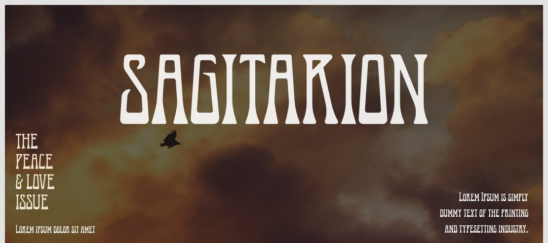 SAGITARION Font