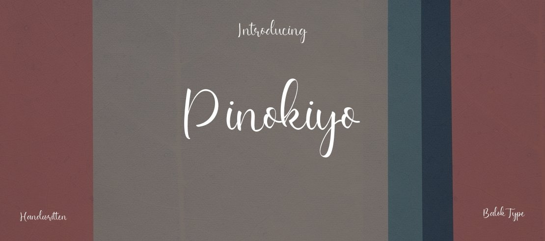 Pinokiyo Font