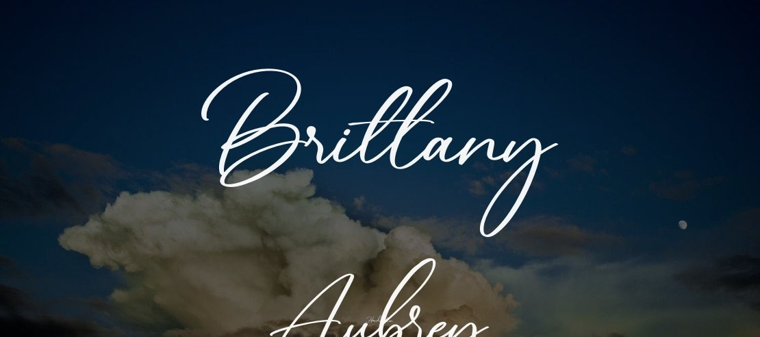 Brittany Aubrey Font