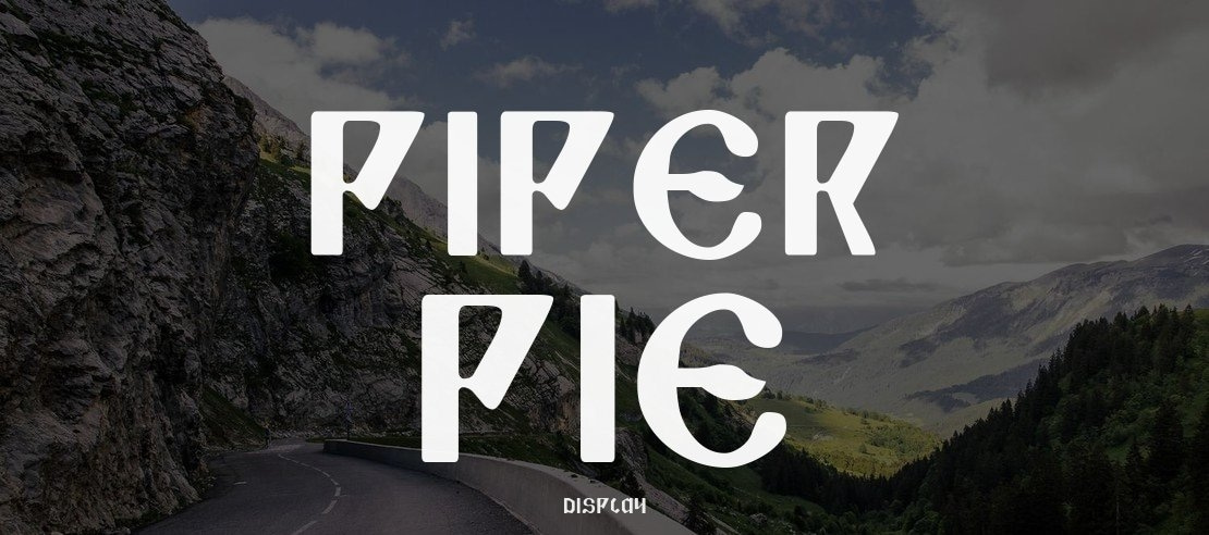 Piper Pie Font Family