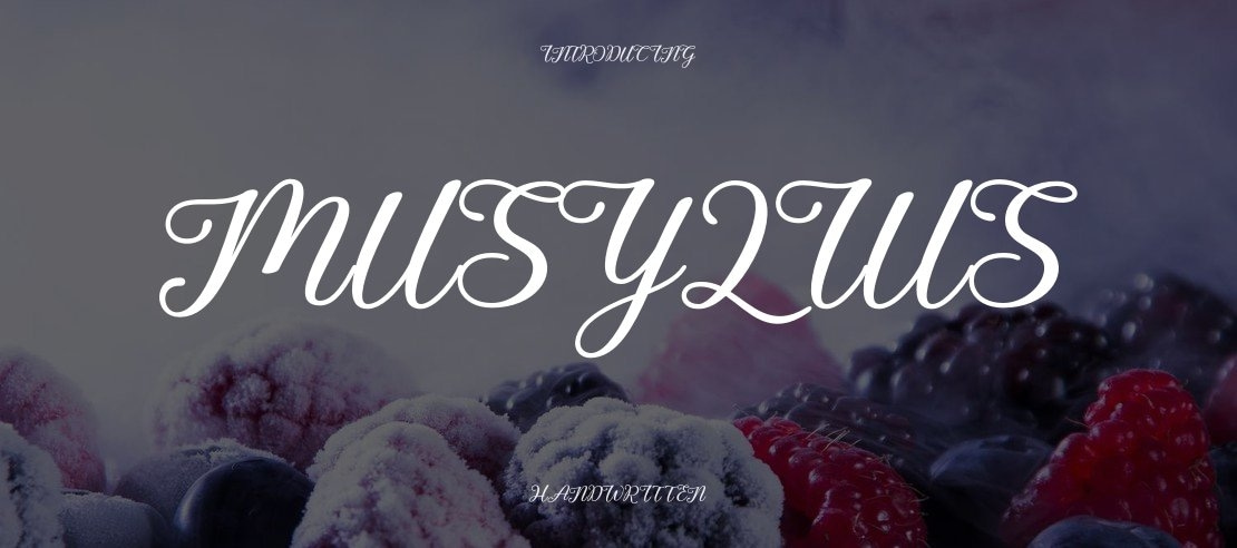 Musylius Font