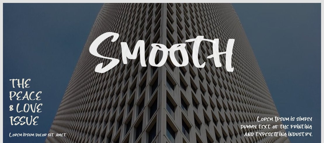 Smooth Font