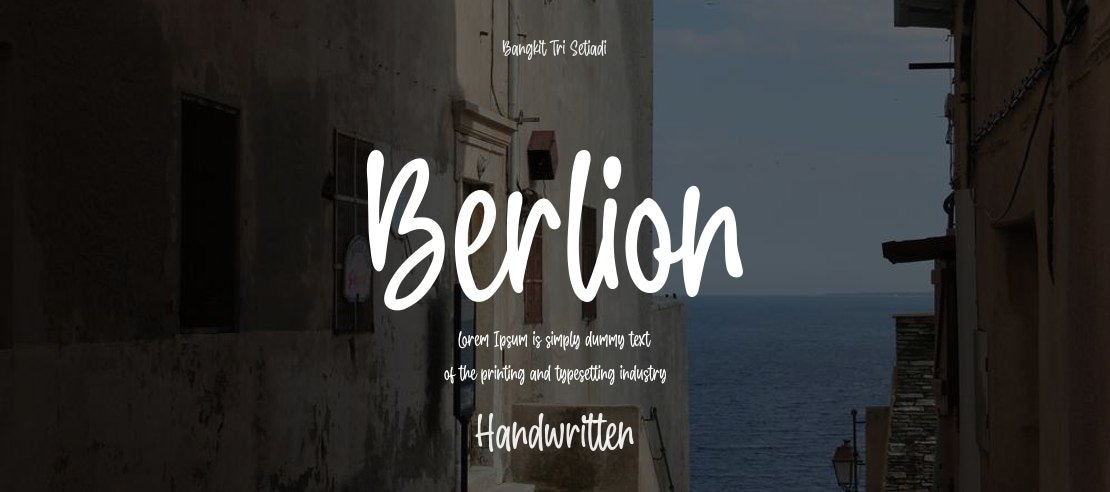 Berlion Font