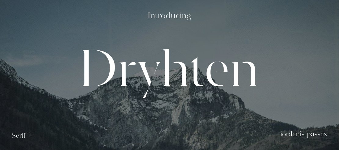 Dryhten Font