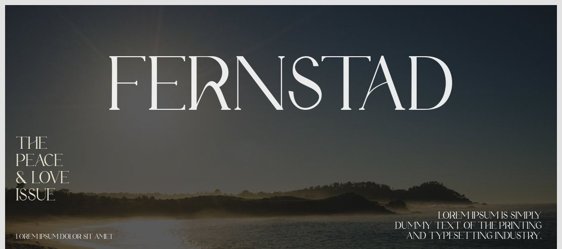 Fernstad Font