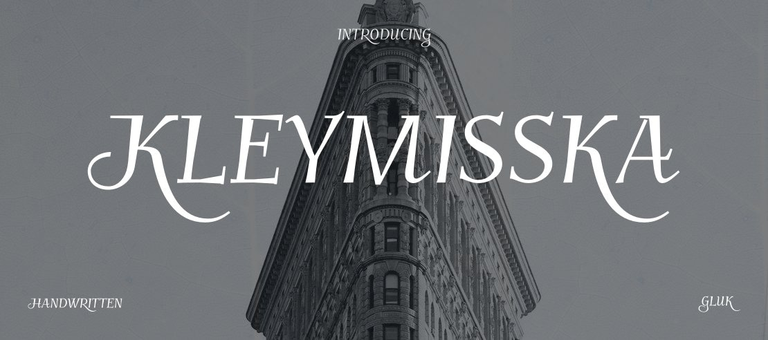 Kleymisska Font