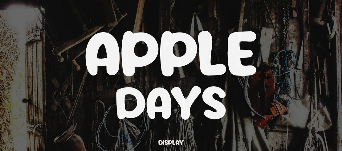 Apple Days Font