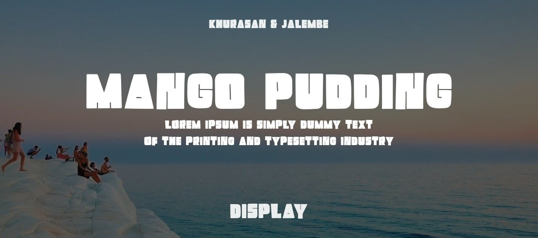 Mango Pudding Font