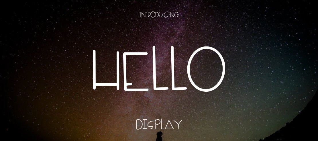 Hello Font