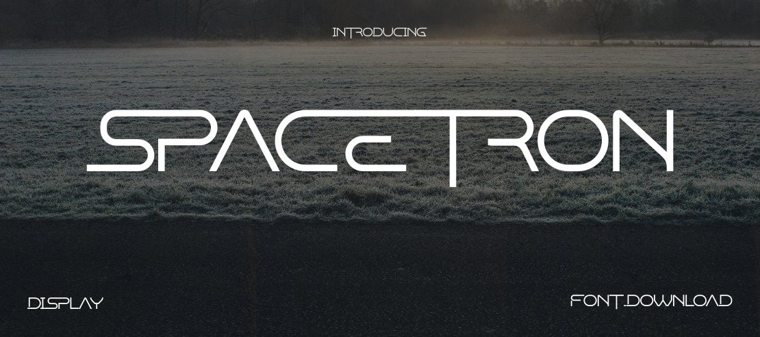 Spacetron Font