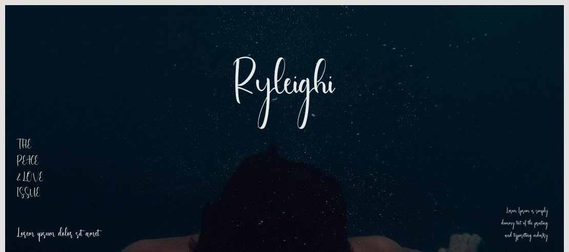 Ryleighi Font