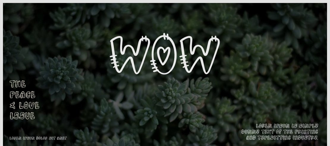 Wow Font