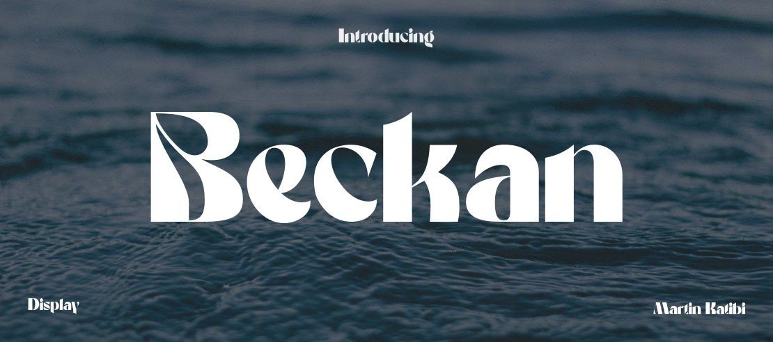 Beckan Font