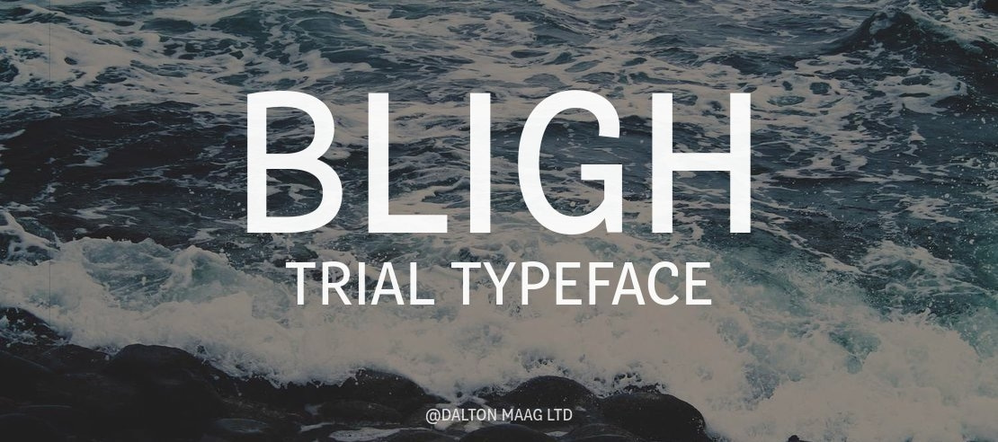 Bligh Trial Font Family