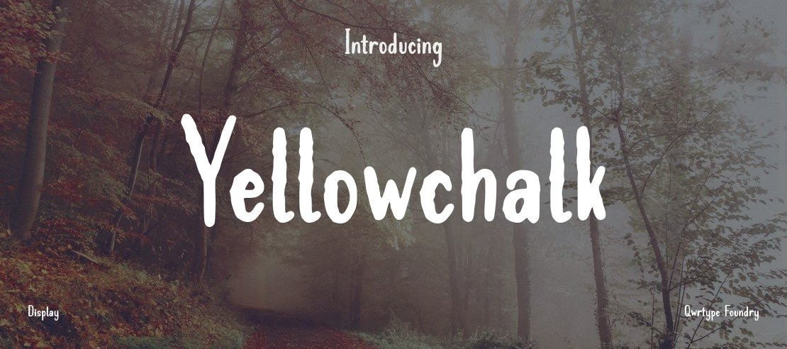 Yellowchalk Font